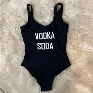 One Piece “vodka soda” swimsuit
